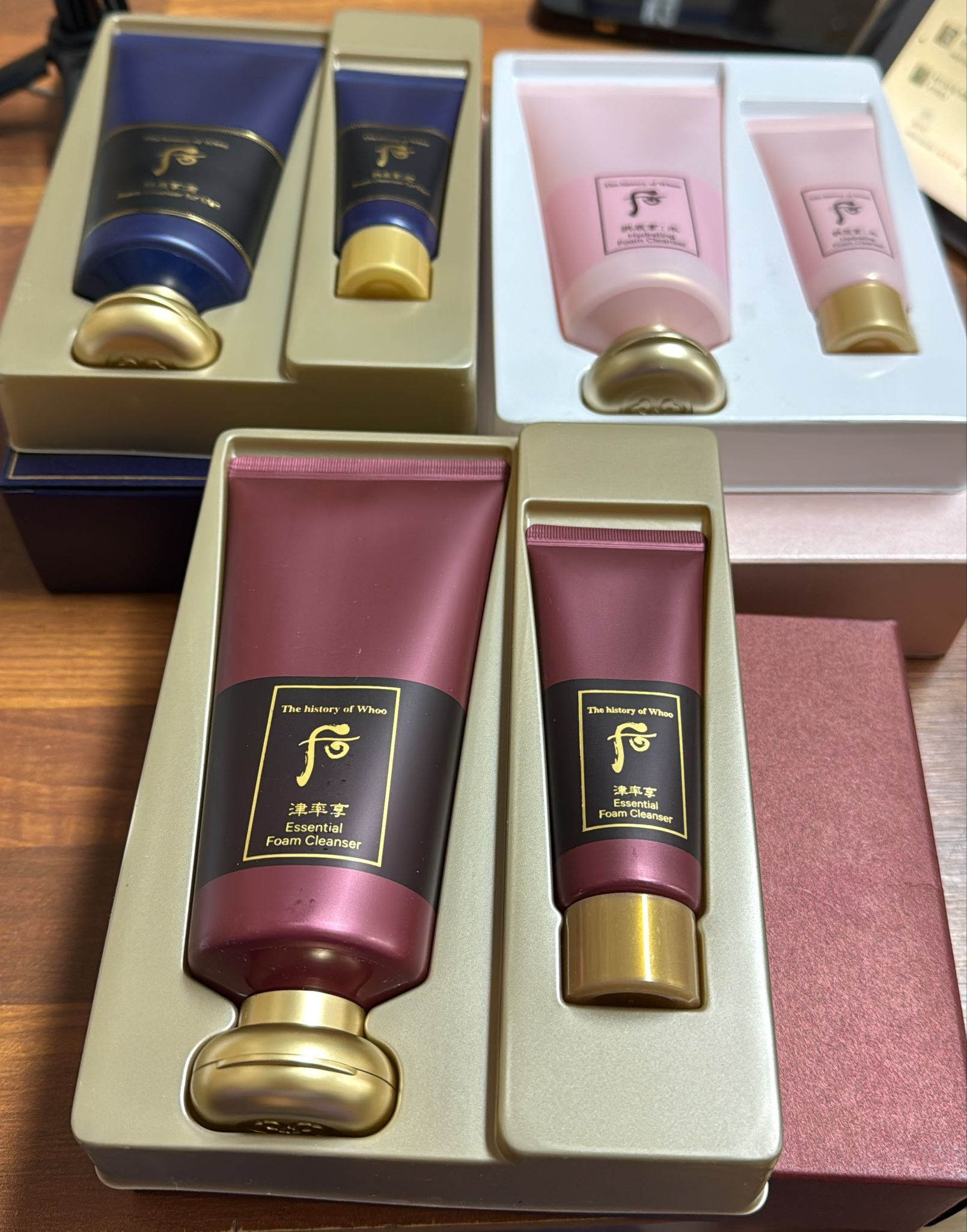 KE2107  禮盒 洗面套裝