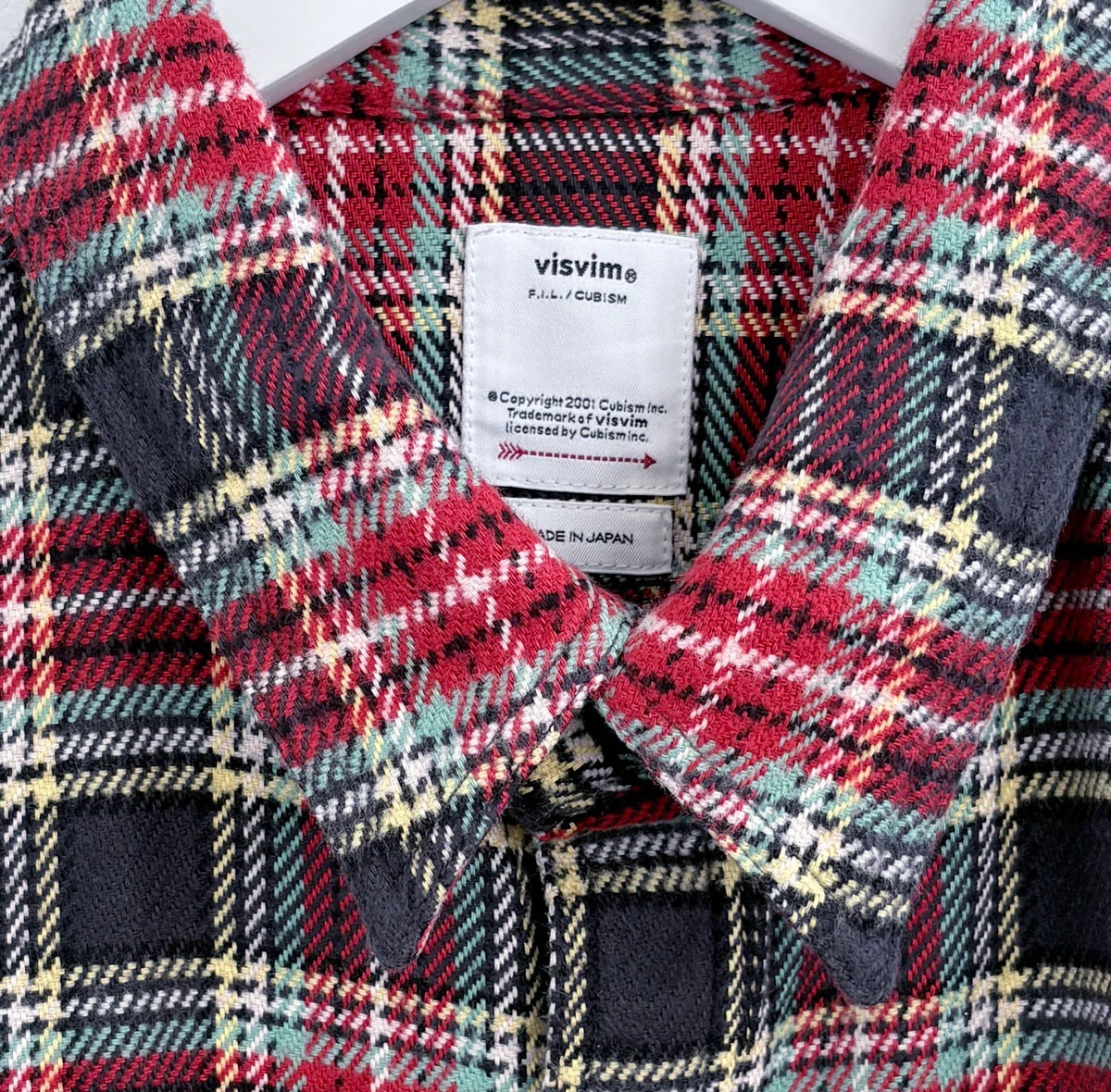 LAST PCS: VISVIM 2026 S/S LARRIKAN CHECK L/S - SIZE 1 PRE ORDER ITEM (預訂中)