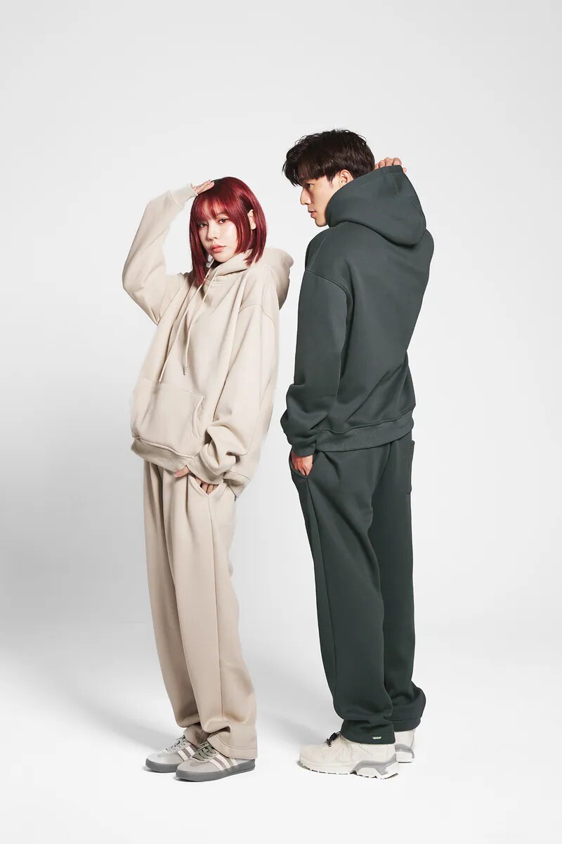 iSNEAKERS｜BGS LAB STUDIOS 淺灰長棉褲 99070