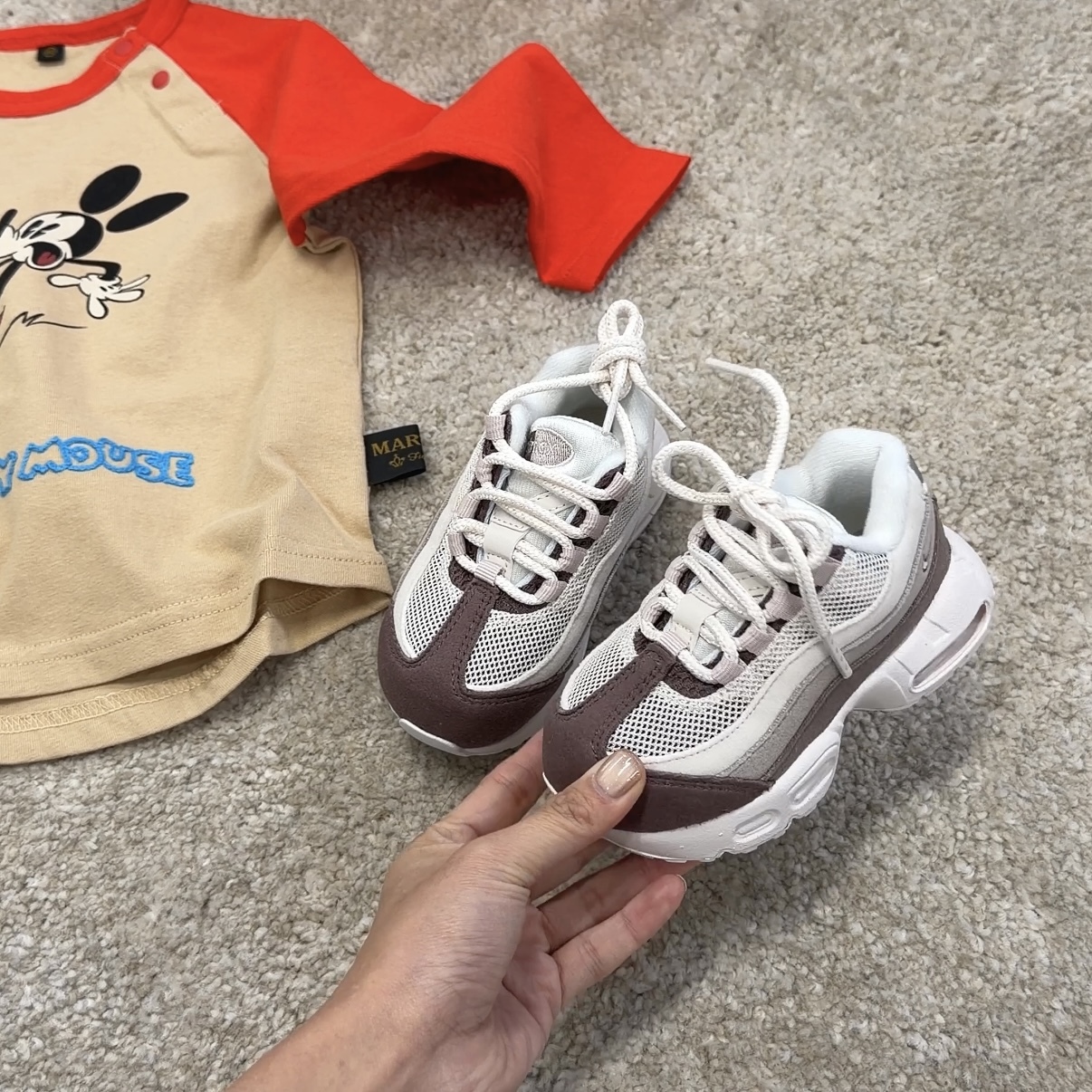 Nike Air Max 95 TD 日本限定 漸層咖啡 棕色 氣墊 小童 中童 童鞋 905462-012