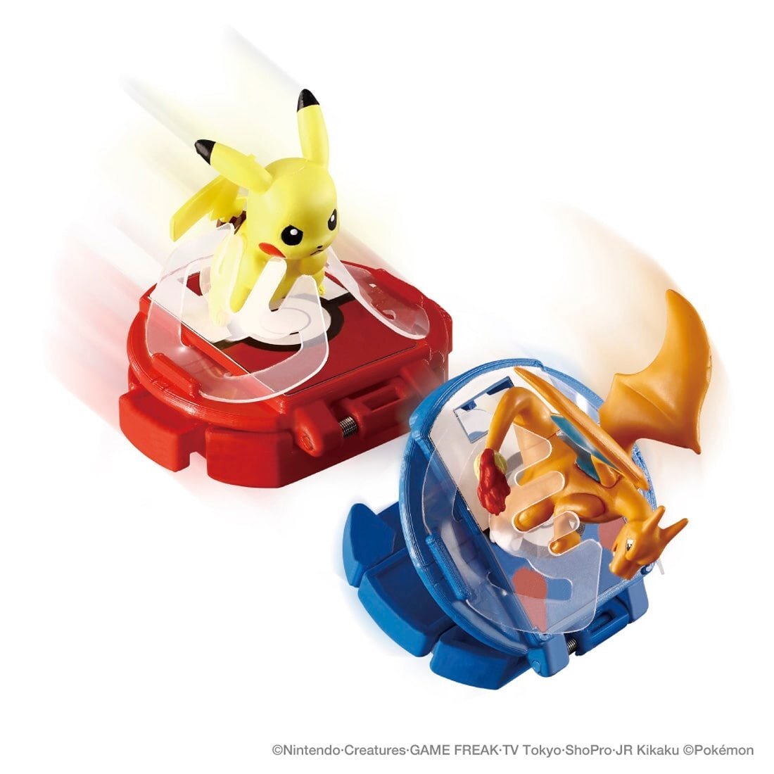 Takara Tomy Pokémon MC Figure BATTL-Z 比卡超 vs 噴火龍