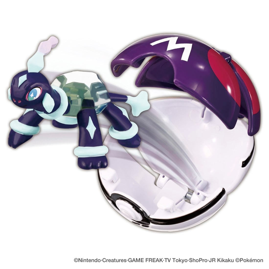 Takara Tomy Pokémon Moncolle Pokedel Z 太樂巴戈斯 & 大師球