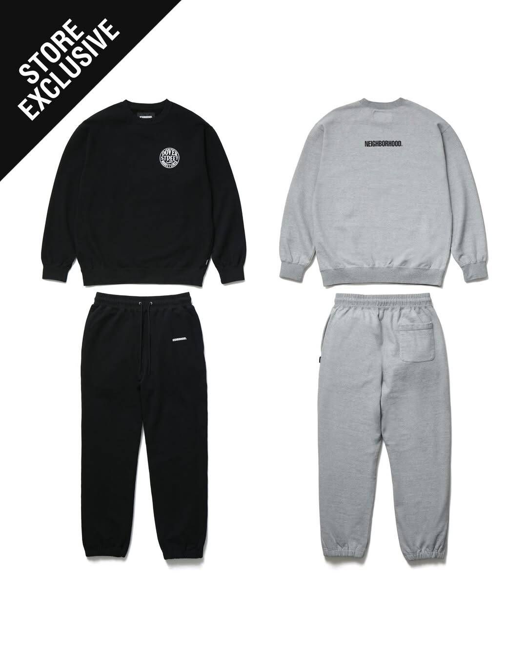 【NEIGHBORHOOD 】 0205發售銀座DSMG限定衛衣棉褲套裝組