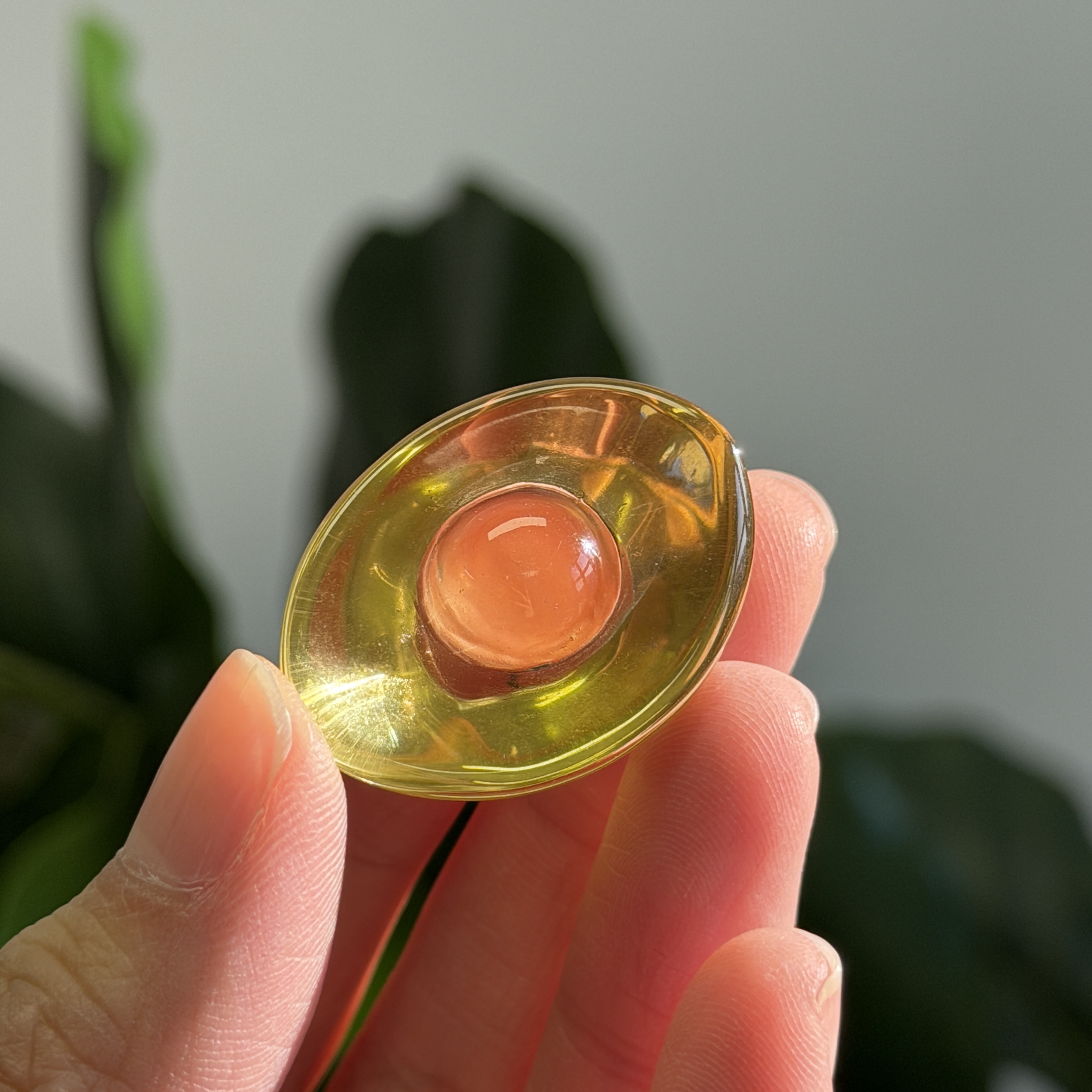 高質黃水晶金元寶 （隨機發貨）