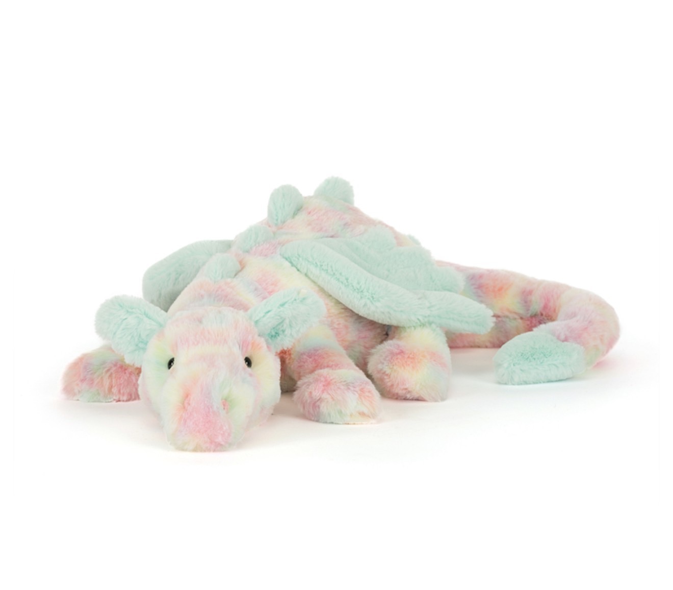 【Luxury】英國 JELLYCAT 炫彩繽紛 天空龍 馬可龍配色 娃娃 居家飾品擺設百件 彌月禮物