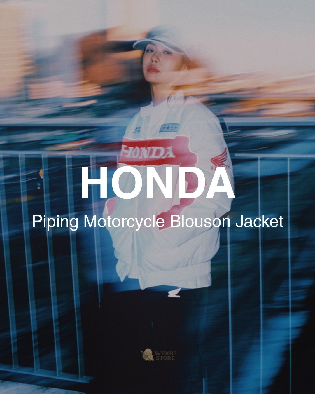 【預購】HONDA Piping Motorcycle Blouson Jacket 滾邊機車夾克 HGS1JK305S