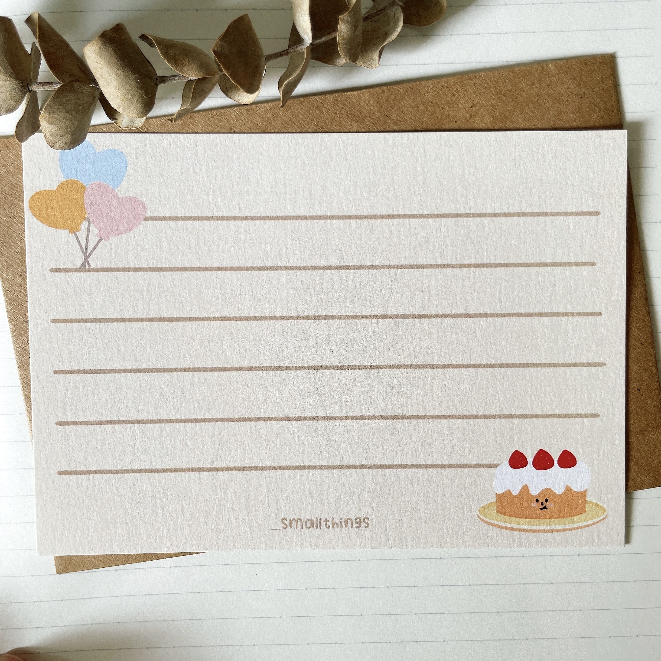 _smallthings Birthday Postcard Series  (Hong Kong Stationery Brand)