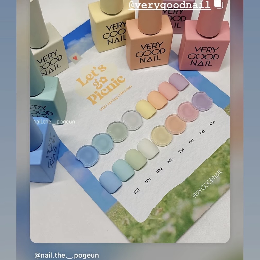 半價套裝 Verygoodnail Let’s go picnic