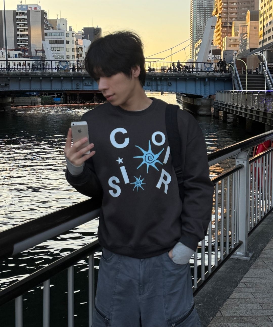 COIRIS ROA 簡約 拼圖 Logo 圓領 大學T C-P00000CA