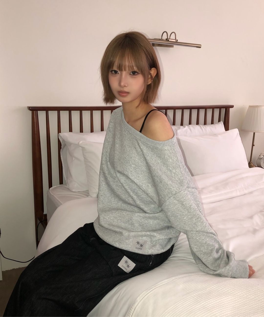 COIRIS LUFFY  單肩 造型 大學T C-P00000BM