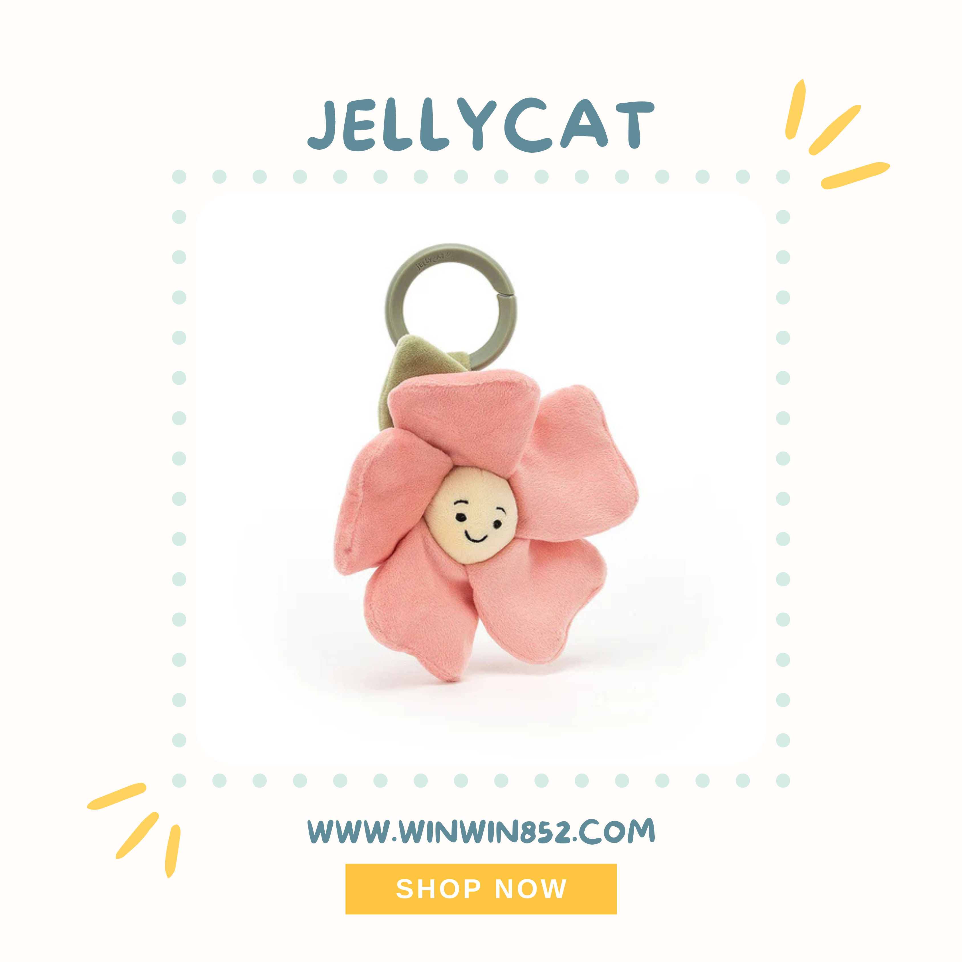 Jellycat Fleury Petunia Jitter