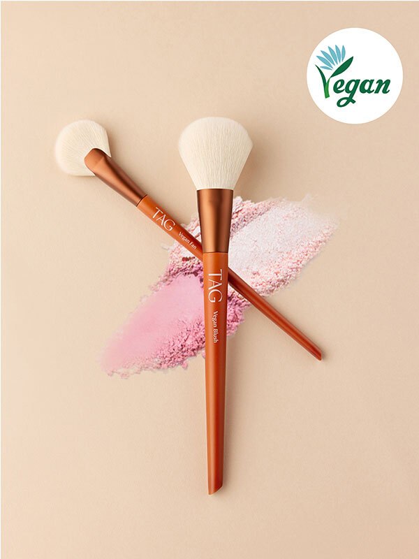 TAG by Too Cool For School Vegan Blush Beam Brush Duo
