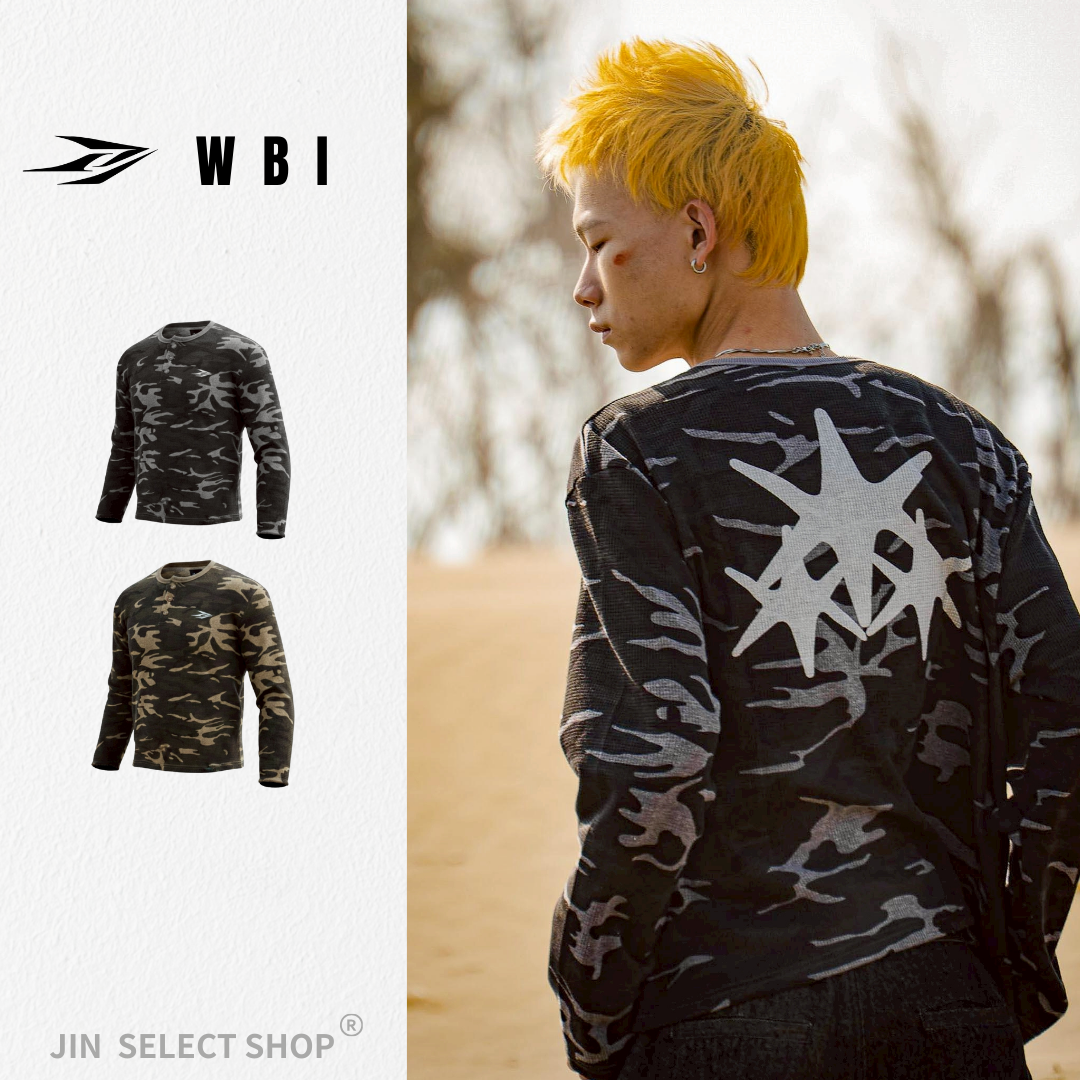 WBI 26AW DUSTLINE / WA-01 華夫格迷彩長袖 薄長袖 CLEANFIT