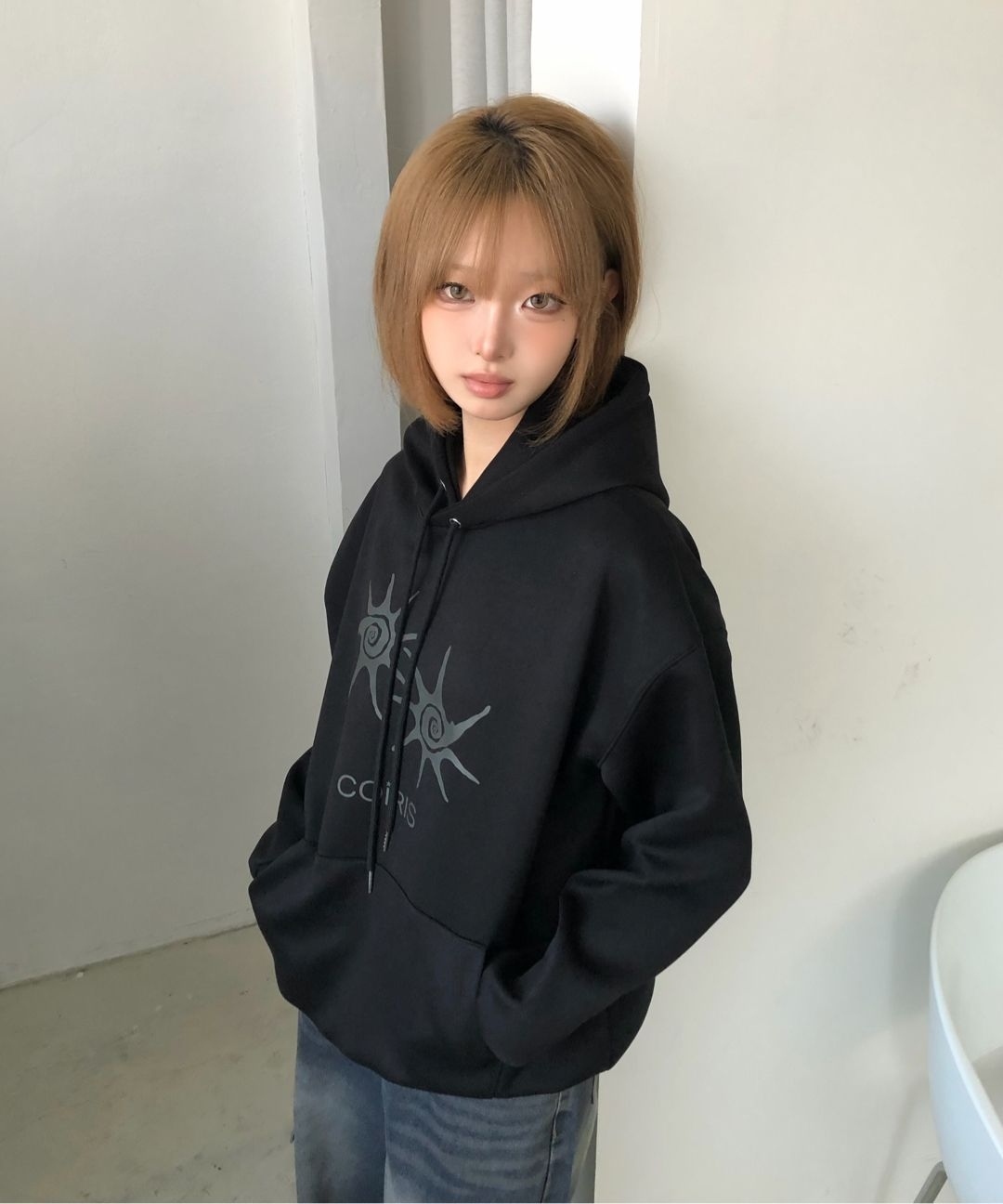 COIRIS SUN BEACH 基本款 帽T C-P00000BJ