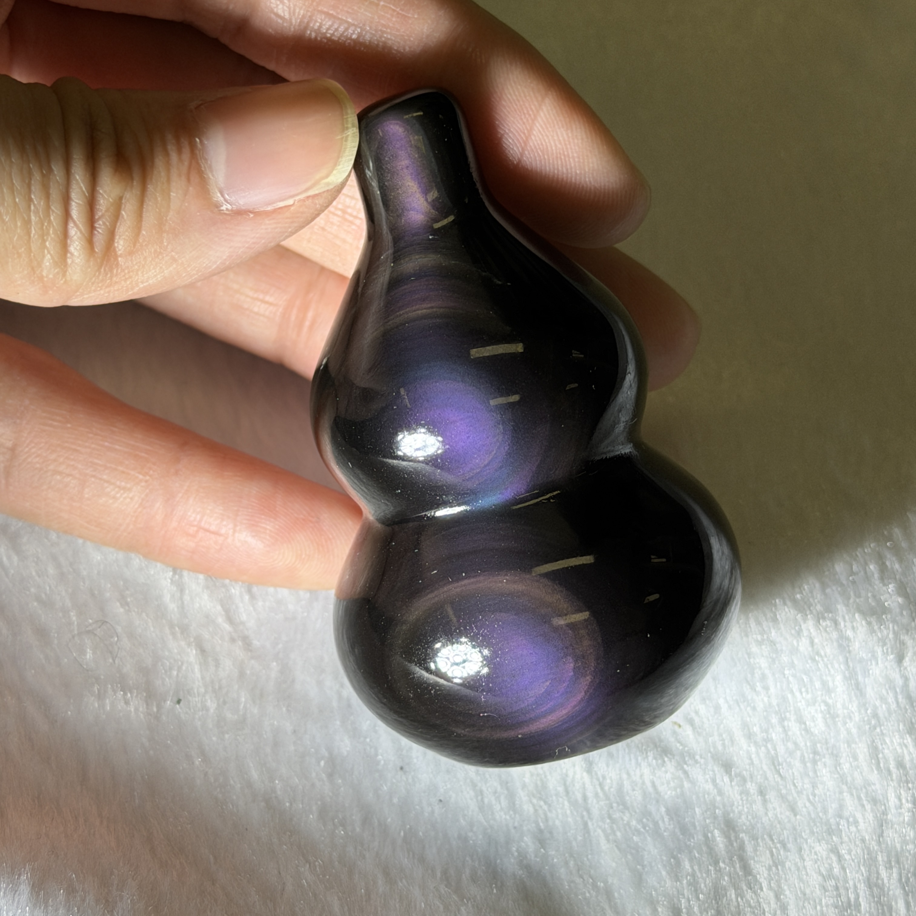 黑曜石葫蘆 6cm RBB1790