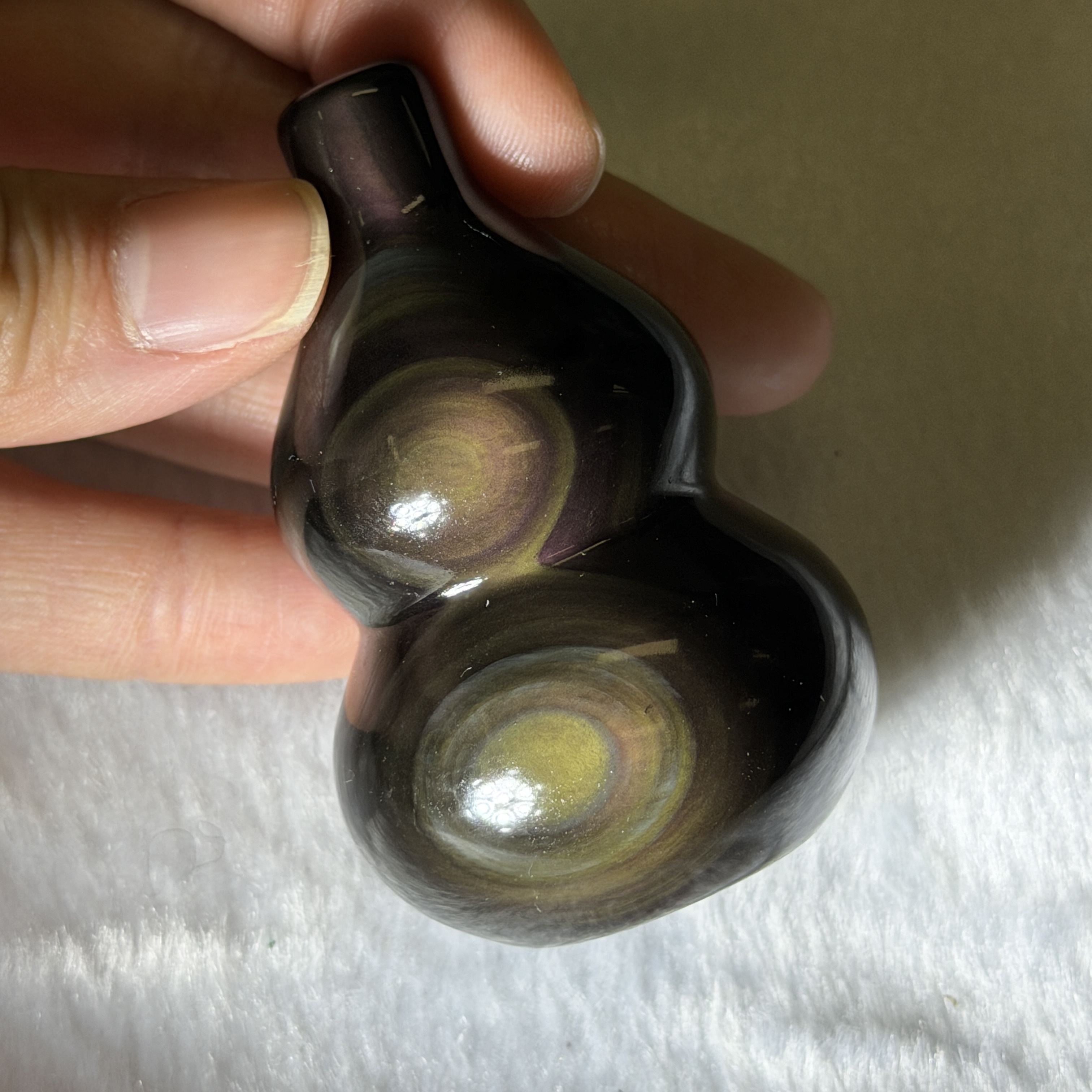 黑曜石葫蘆 6cm RBB1786