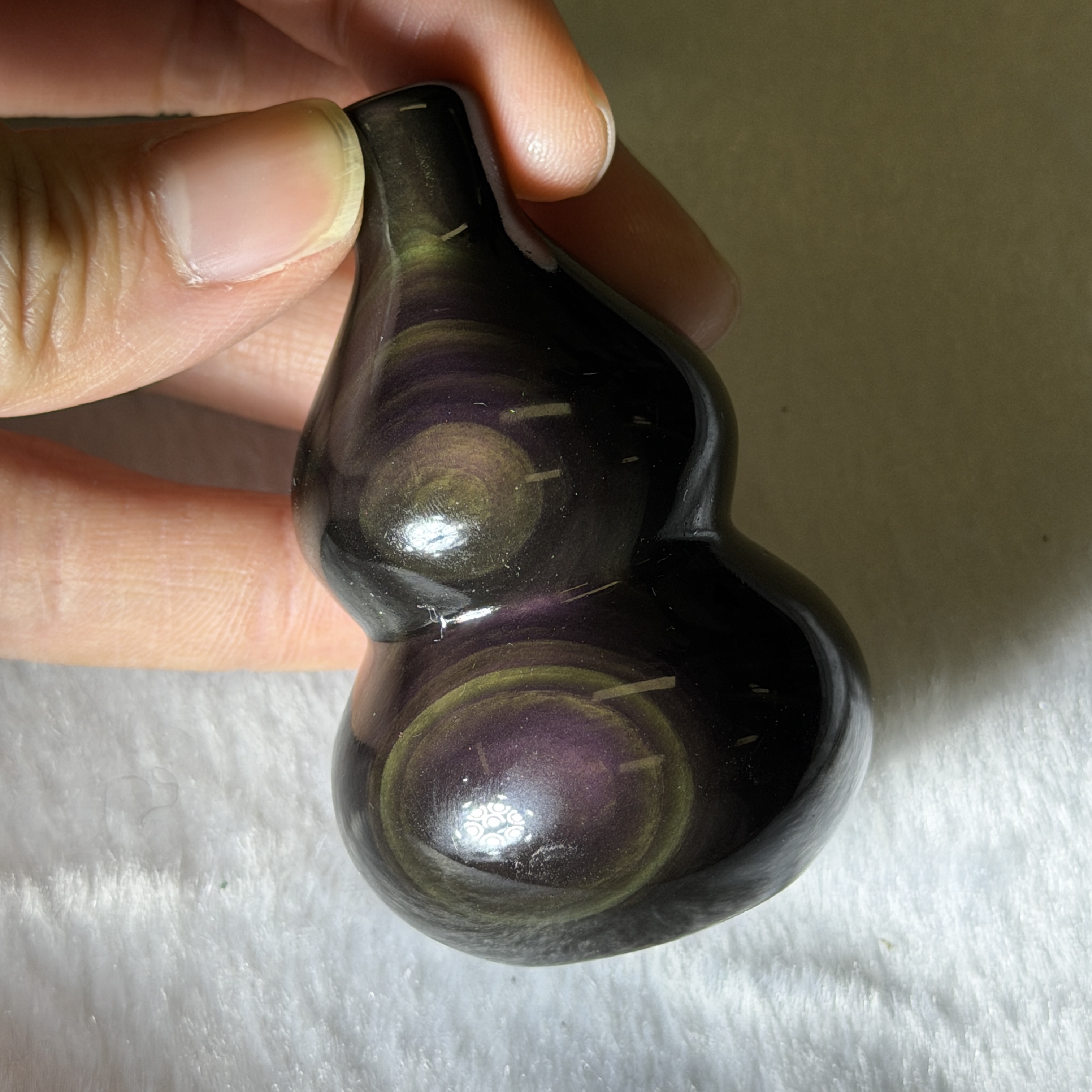 黑曜石葫蘆 6cm RBB1786