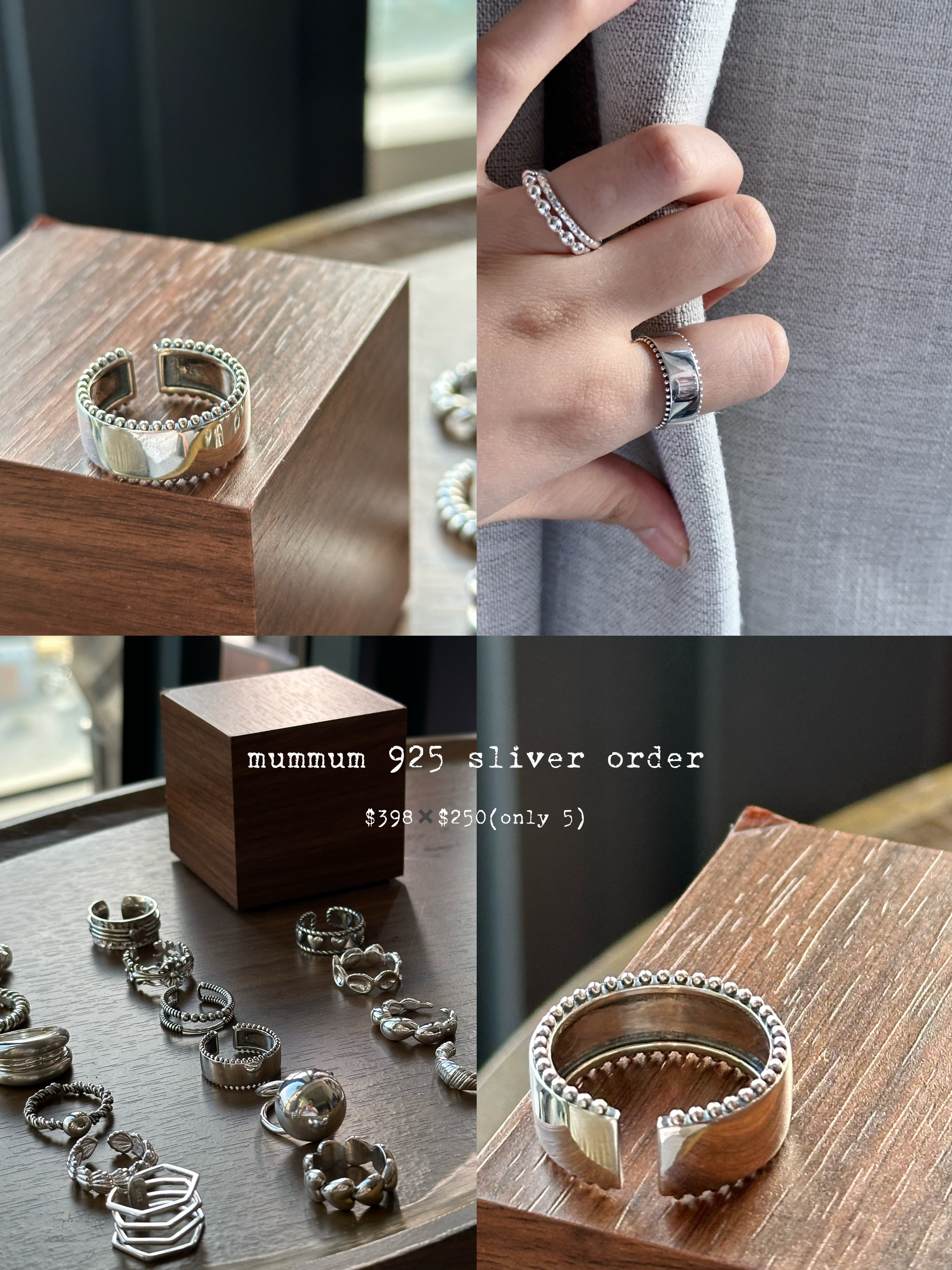 SL13119/減價限定925介指系列