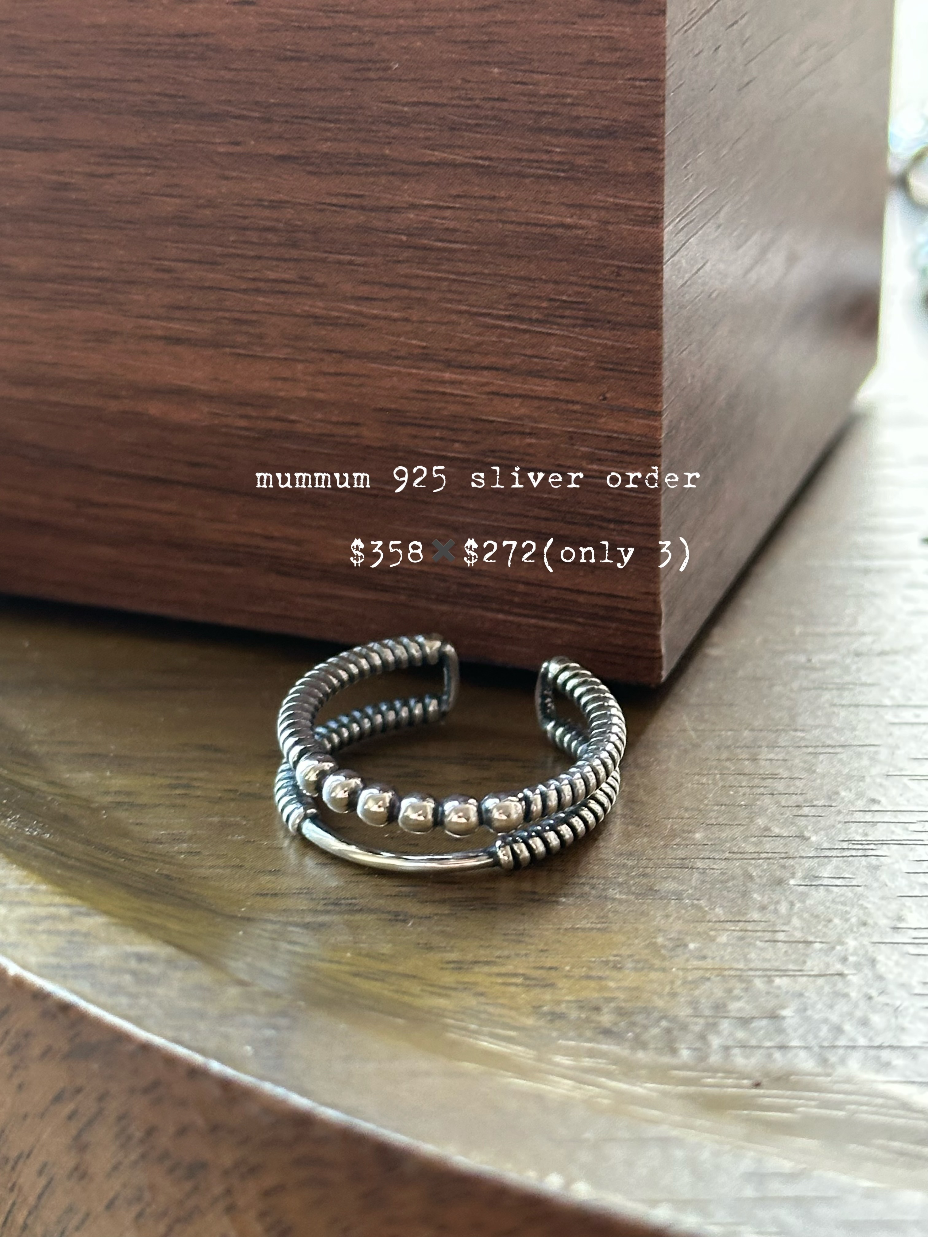 SL13120/減價限定925介指系列