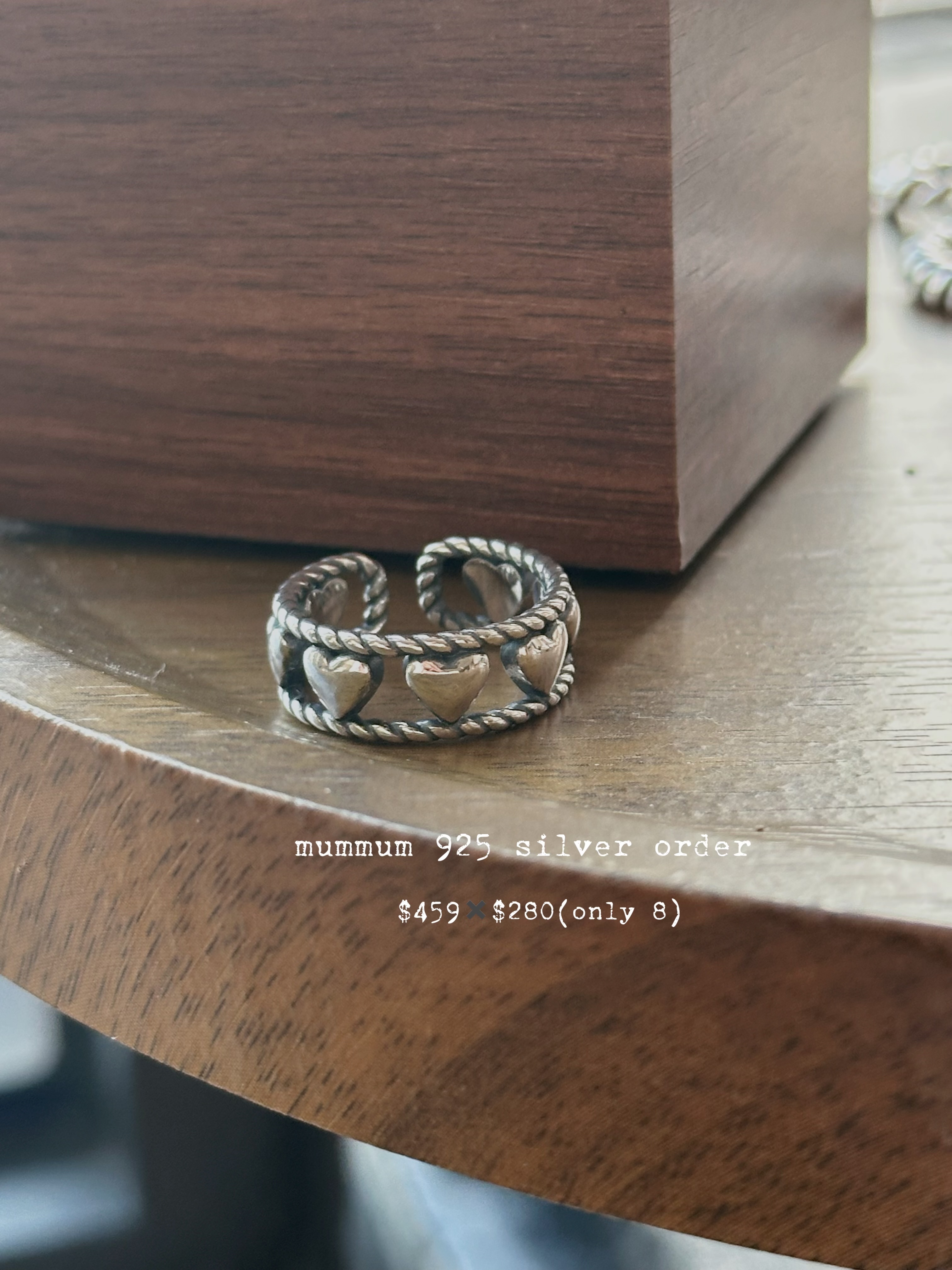 SL13117/減價限定925介指系列