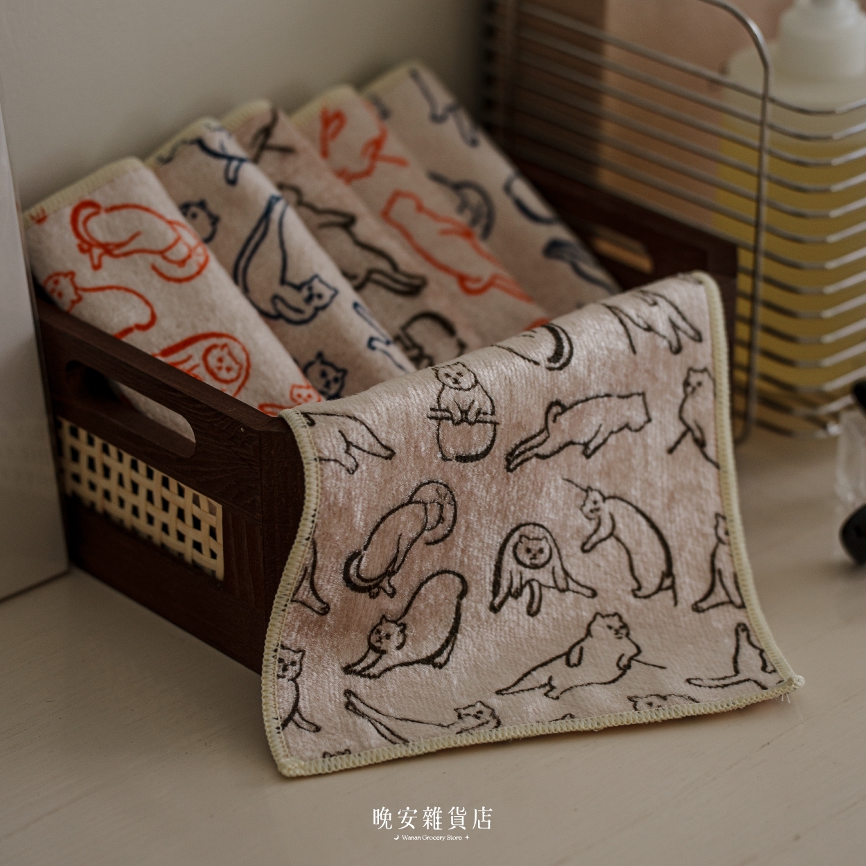 【廚房清潔】 貓咪百潔布｜清潔布 洗碗布