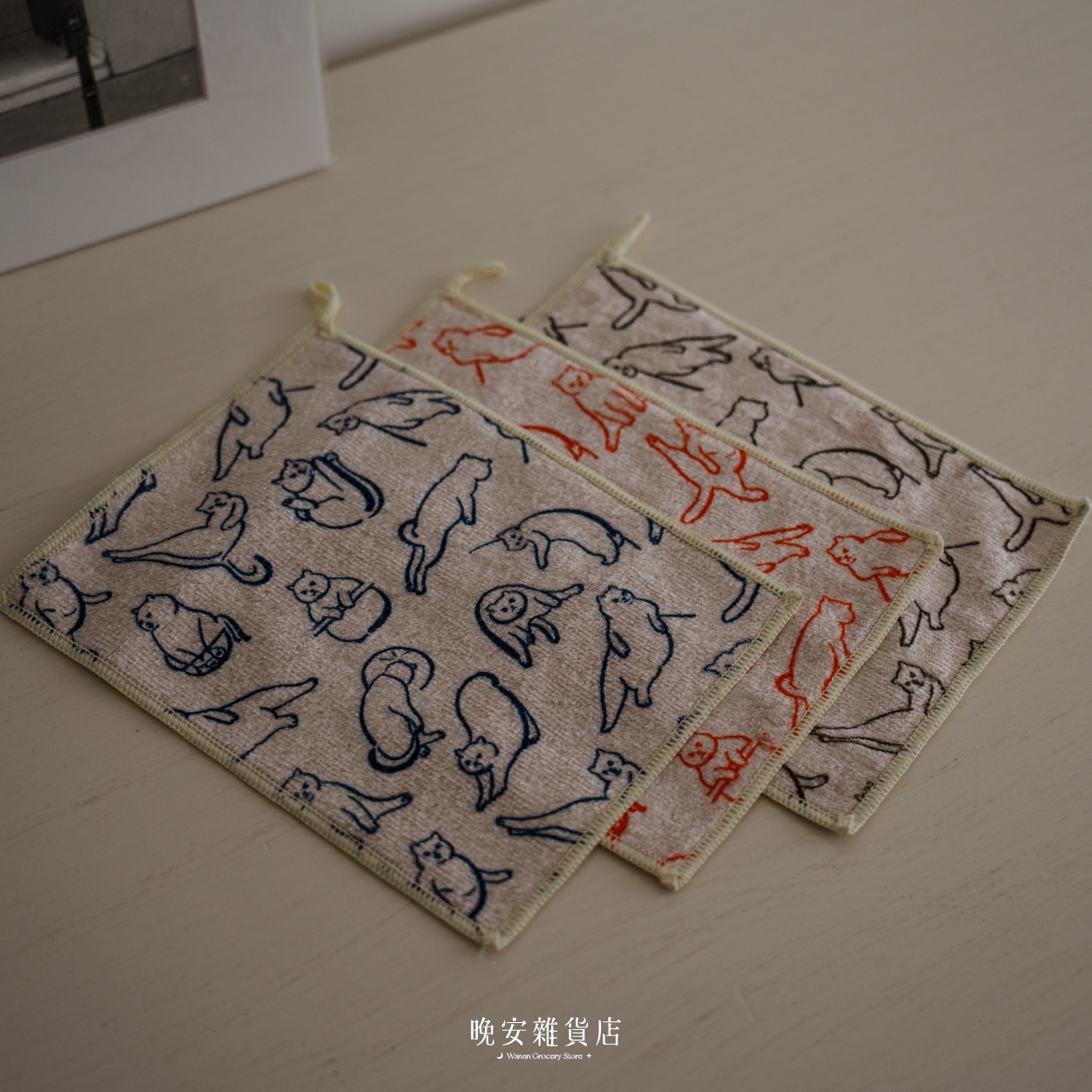 【廚房清潔】 貓咪百潔布｜清潔布 洗碗布