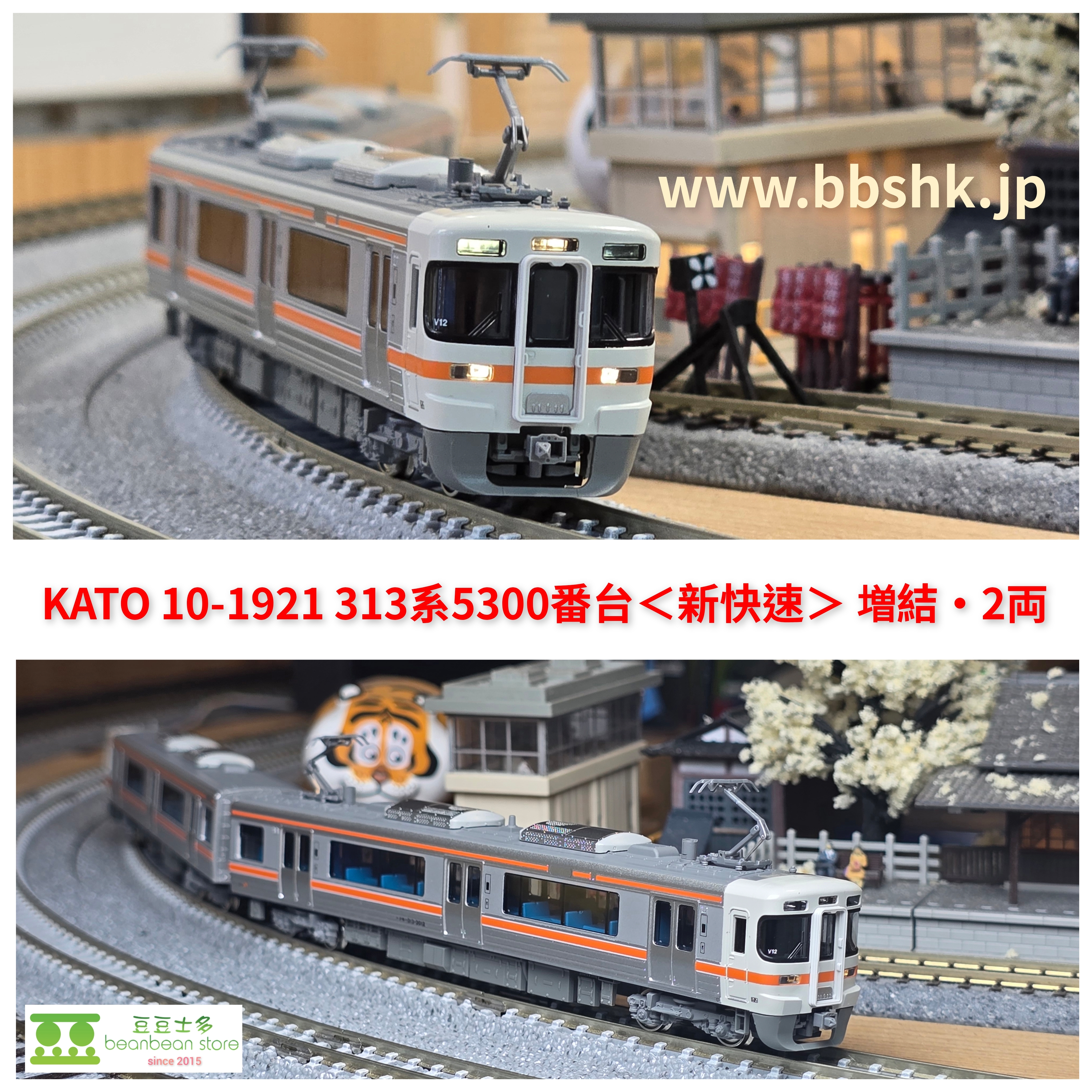 KATO 10-1921 313系5300番台＜新快速＞ (增結・2両)