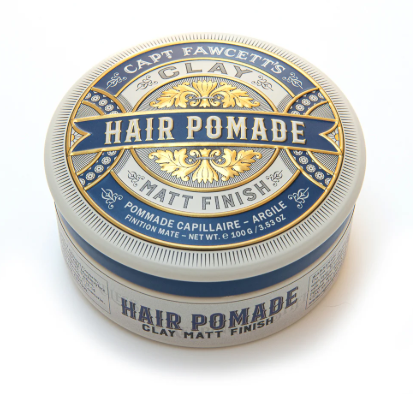 Captain Fawcett's Matt Clay Pomade (藍色錫盒裝) 100g