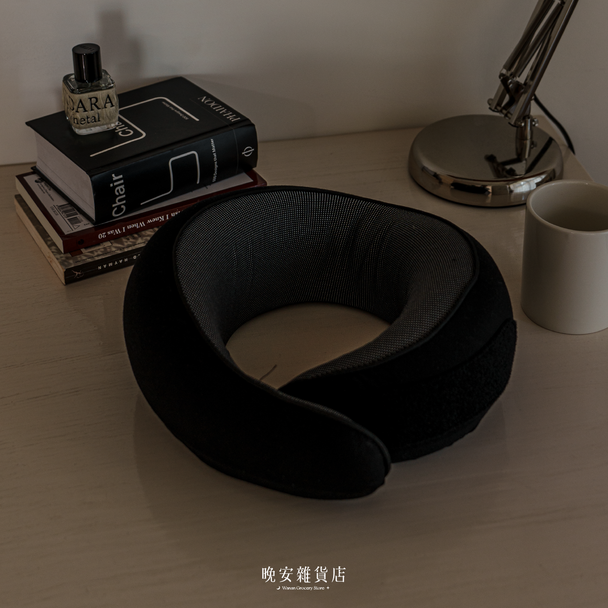 【戶外旅行】束口袋記憶頸枕