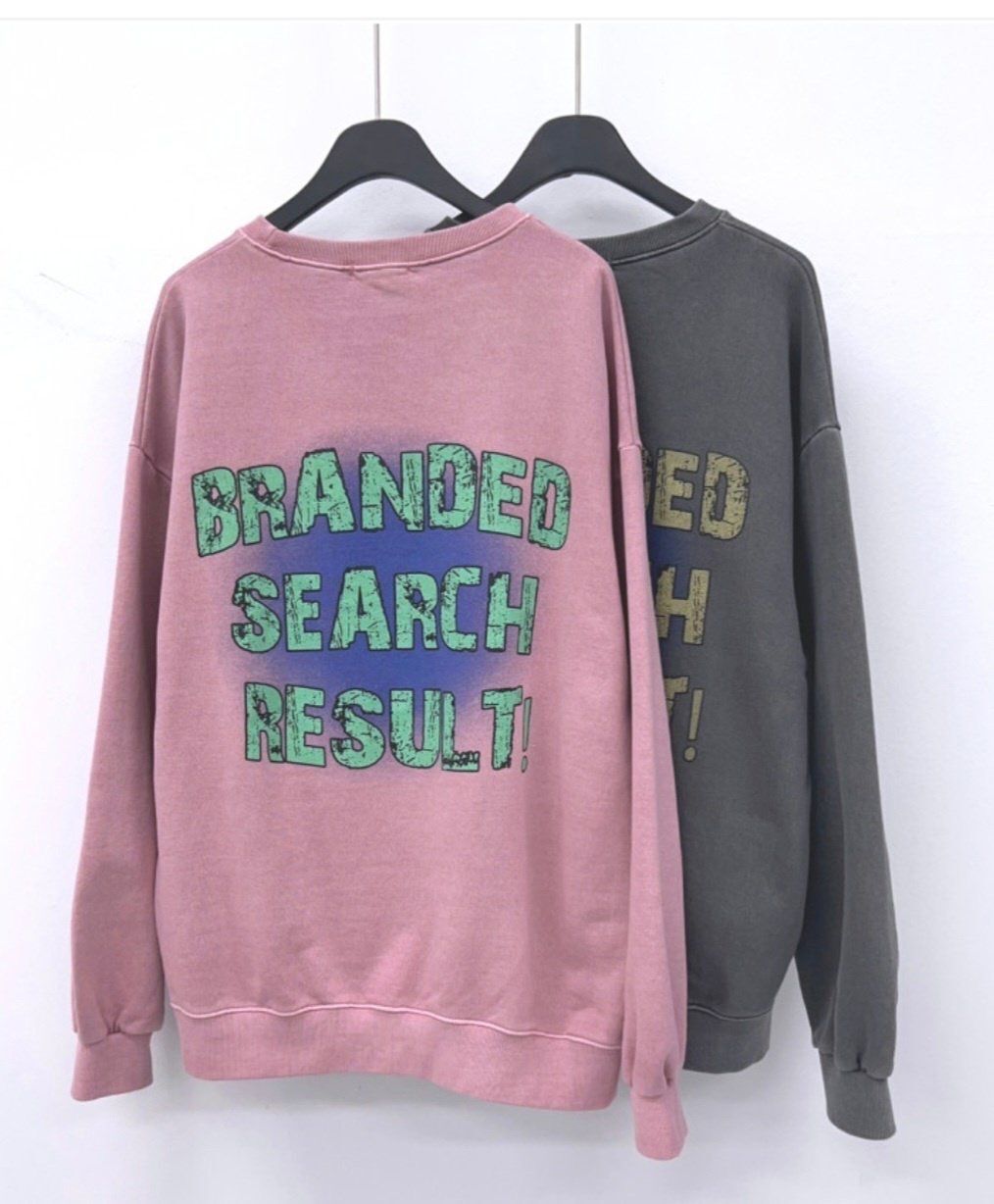 洗水英文字衛衣 US-009T