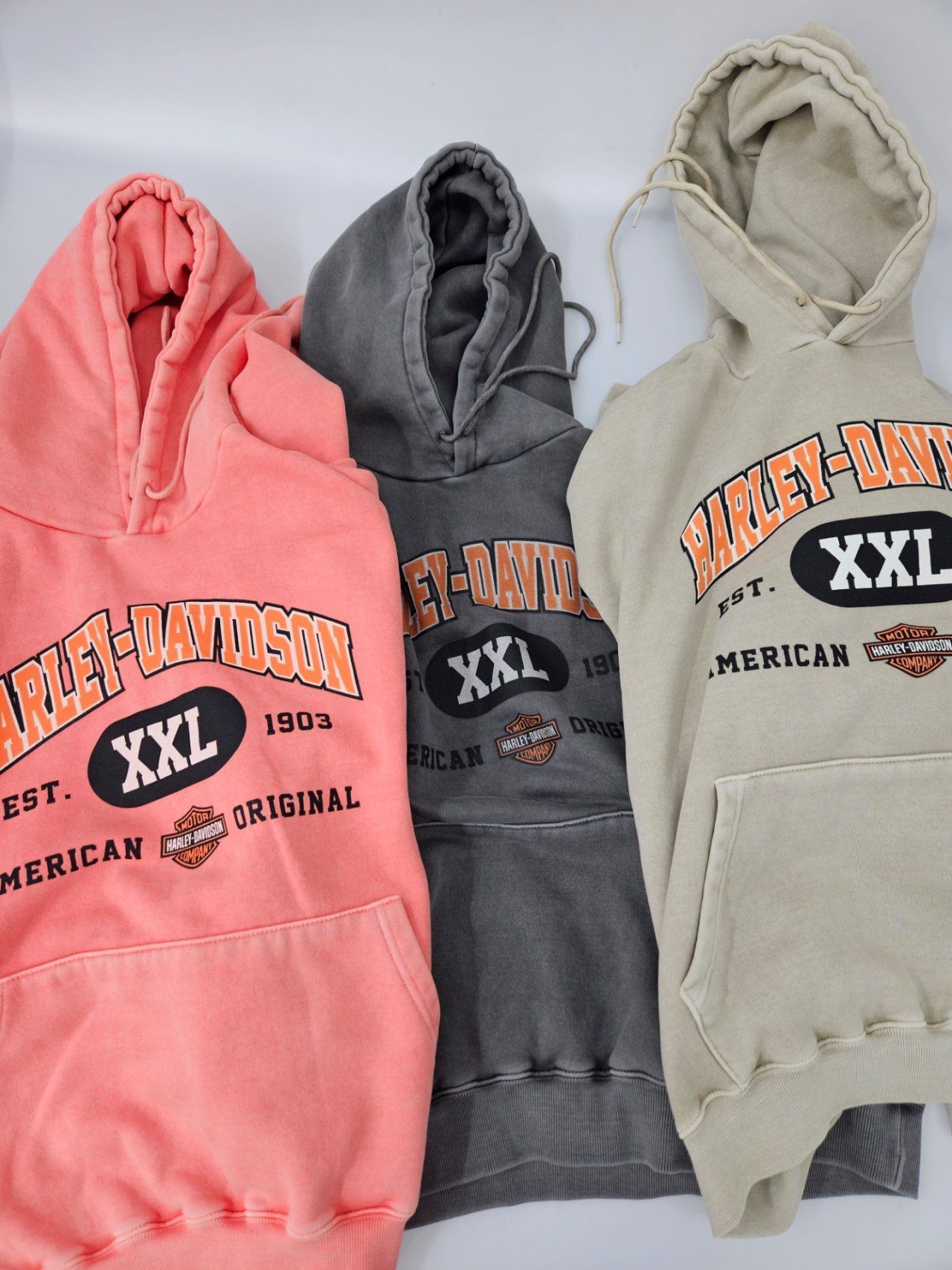 洗水英文字連帽衛衣 US-021T