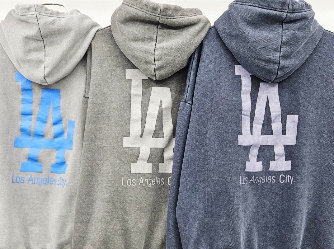 洗水英文字連帽衛衣 US-023T