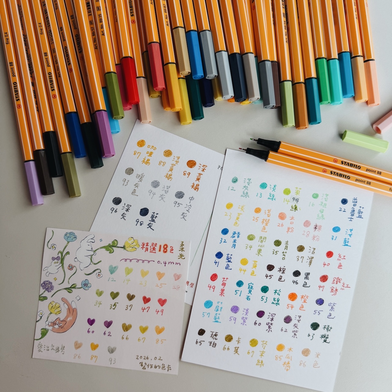 0.4mm 細緻彩繪筆 簽字筆 單隻賣場｜德國STABILO