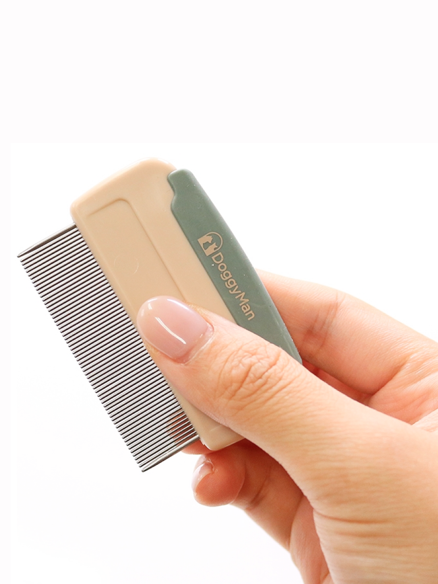 【日本DoggyMan】犬貓用 抗菌除蚤梳