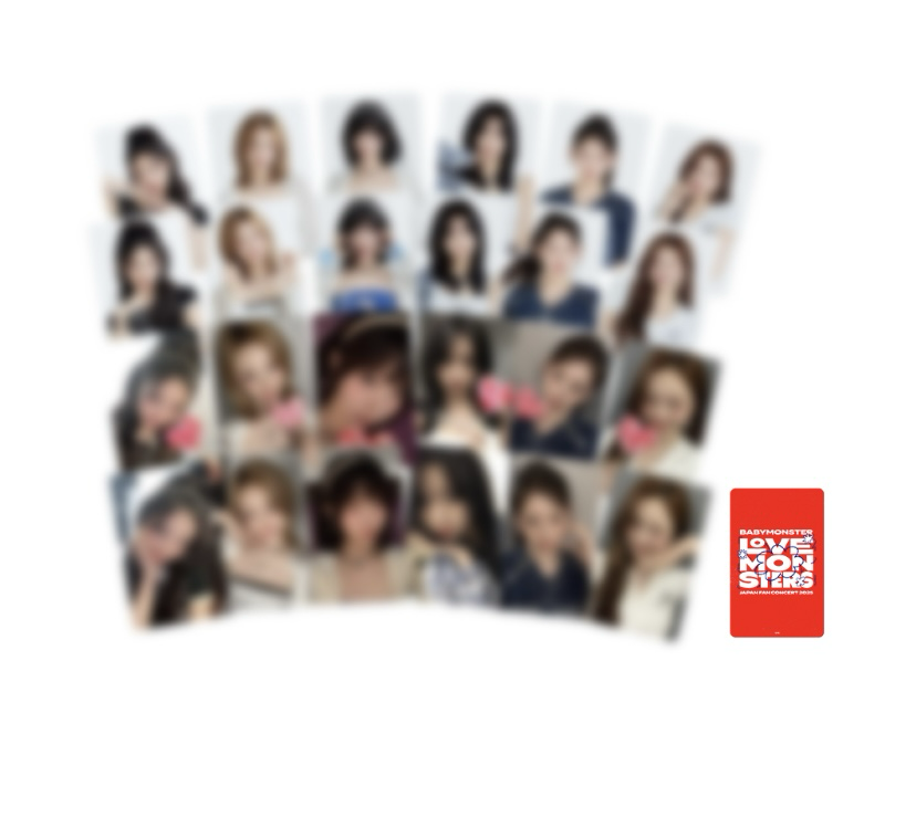 babymonster Love Monsters Japan trading card A