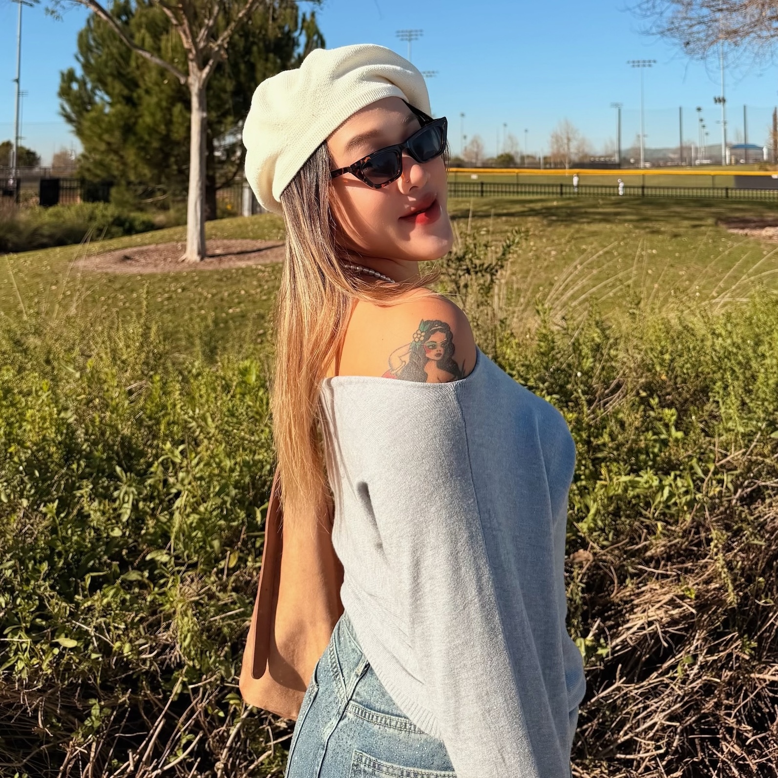 美式簡約一字針織衣(4色)