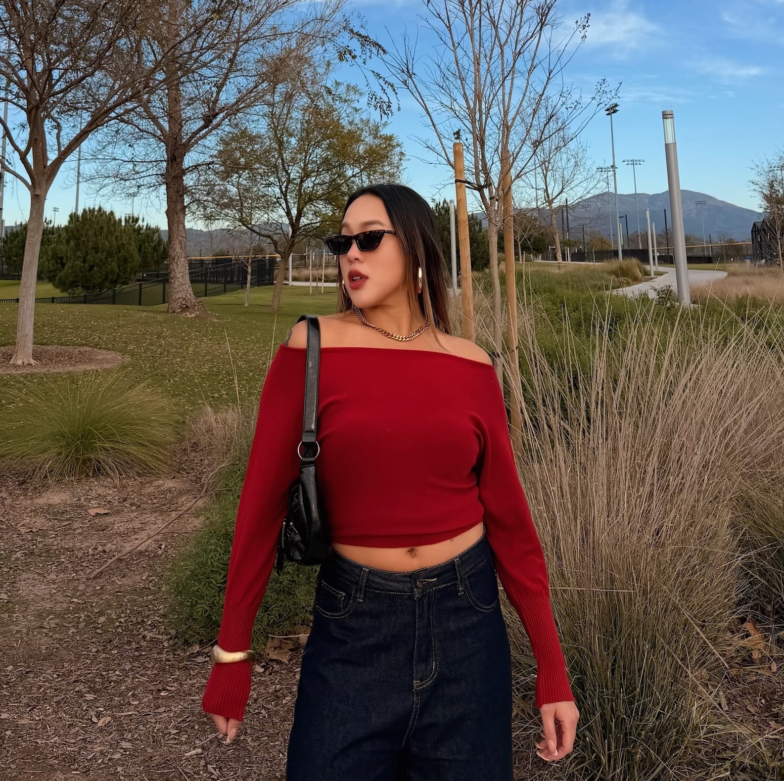 美式簡約一字針織衣(4色)