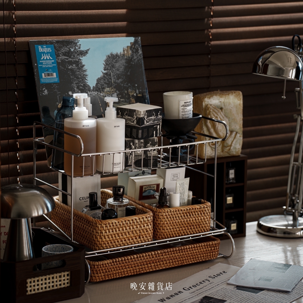 【雜物收納】*官網限定*質感金屬木質收納組合