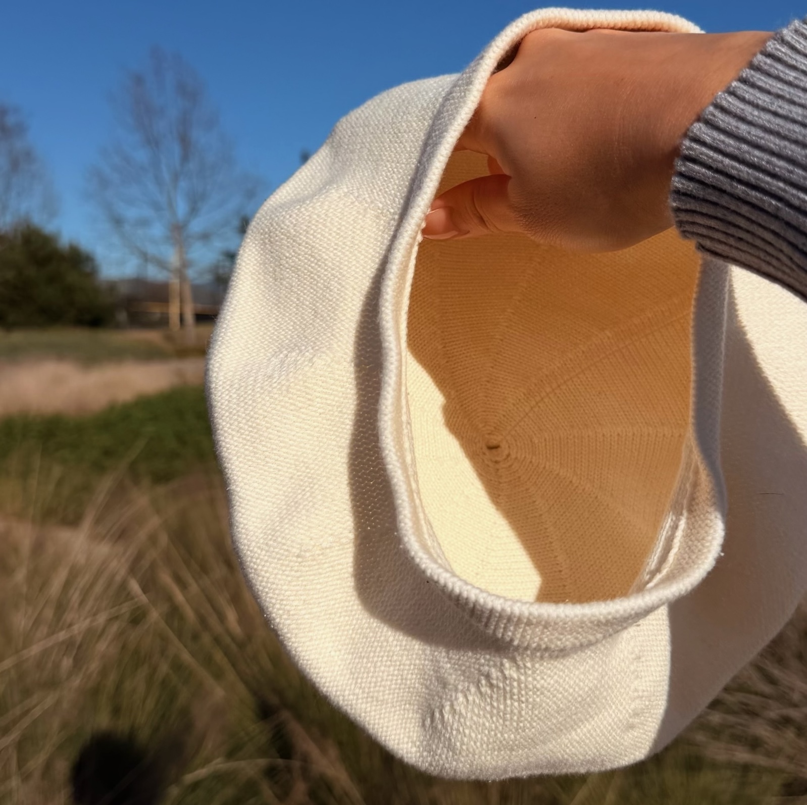 奶油針織貝雷帽🥞