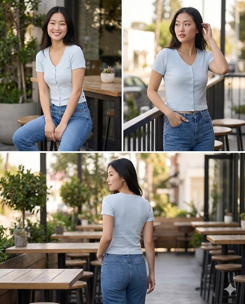 【預購】LEVIS Muse H020458 女裝短袖羅紋針織T卹