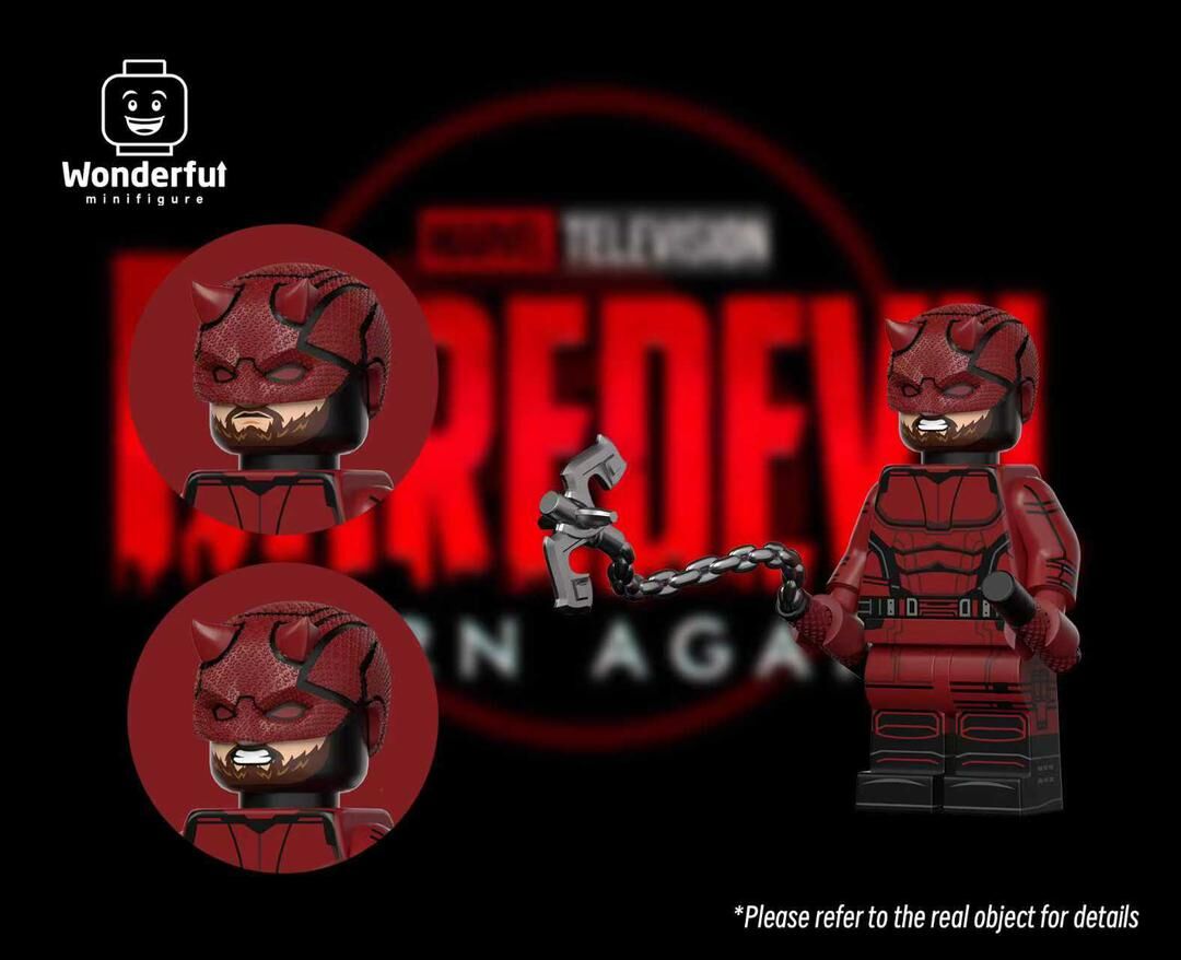 【預訂】【Wonderful Minifigure】夜魔俠 (深紅色)