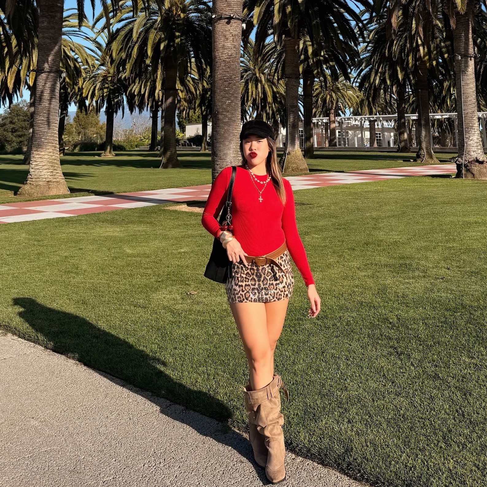 RibFlex™火辣一整年❤️‍🔥辣紅螺紋Bodysuit