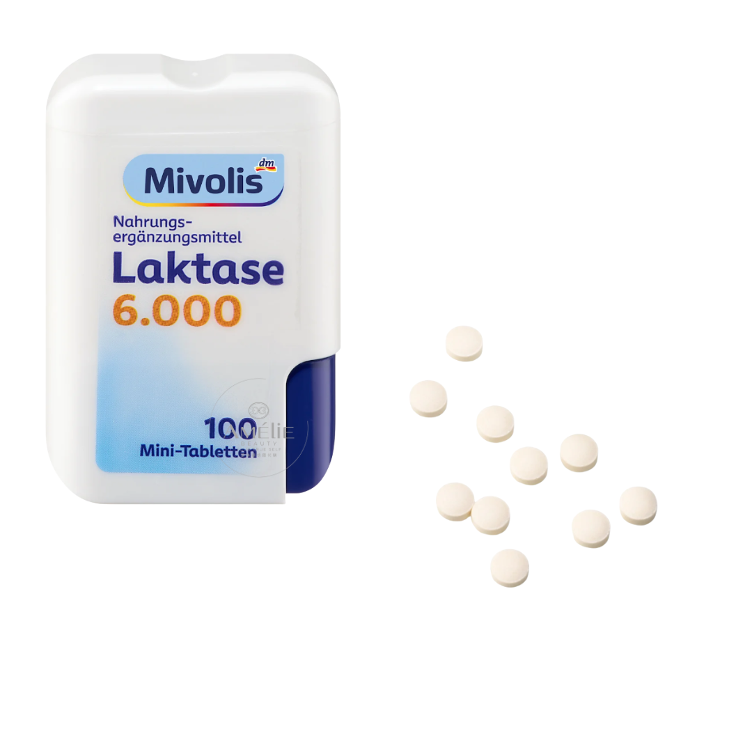 德國 Mivolis 乳糖酶迷你消化片6000FCC 100片裝