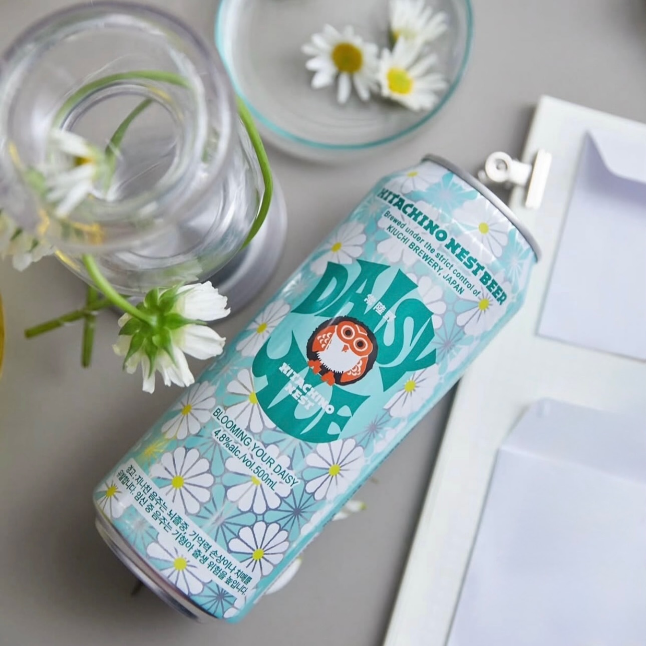 韓國🇰🇷 G-DRAGON X 日本釀酒廠常陸野聯乘雛菊味啤酒