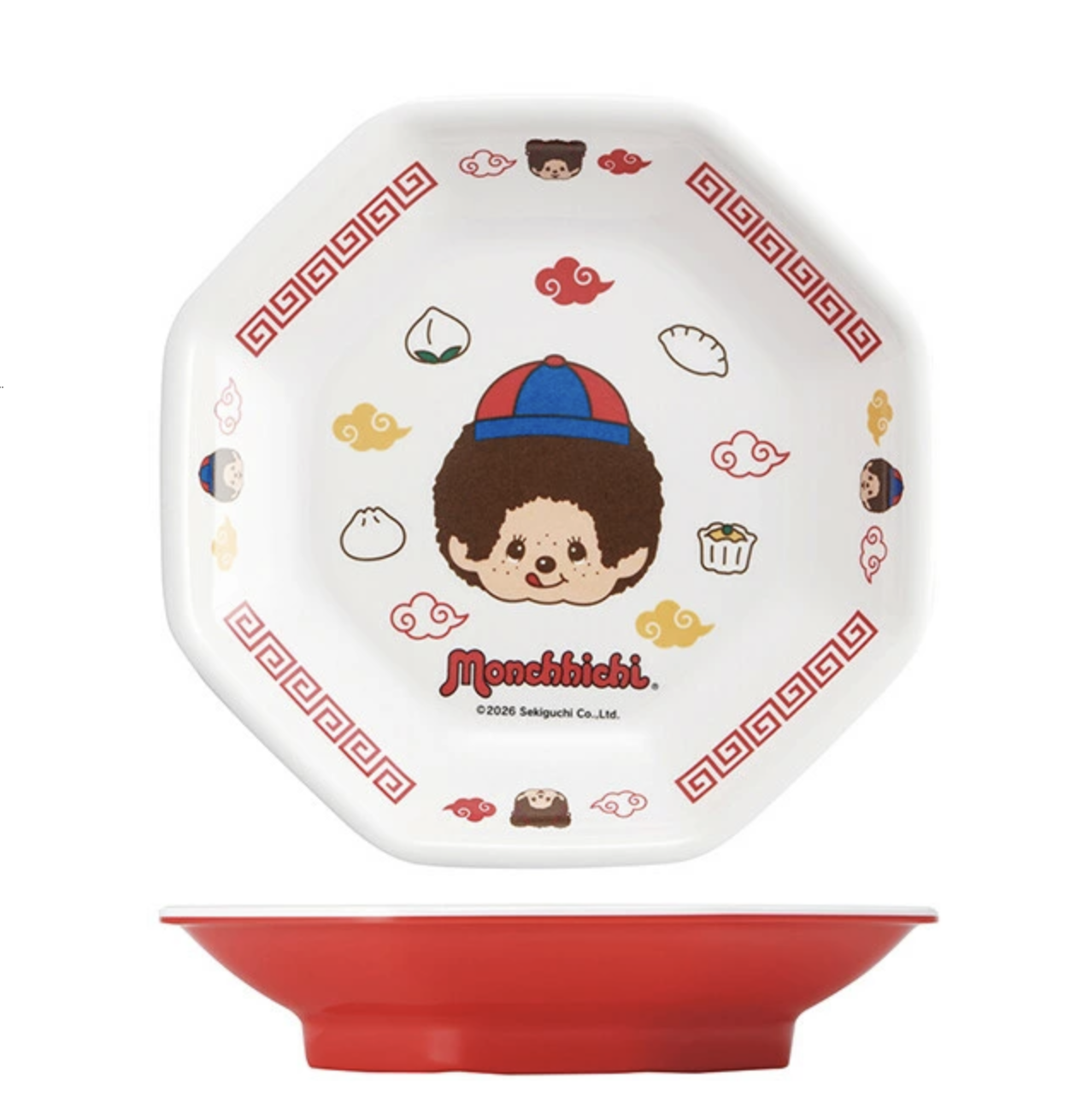 Skater Mochhichi 中國風飯盤