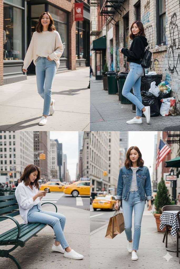 【預購】Calvin Klein Jeans H020472 女裝高腰緊身牛仔褲