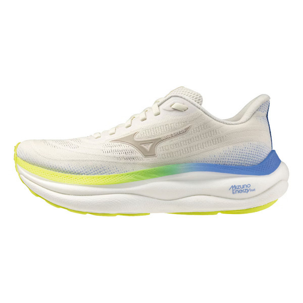 Mizuno 美津濃 Wave Sky 9 J1GD251271 女 慢跑鞋 跑鞋 路跑 米 黃