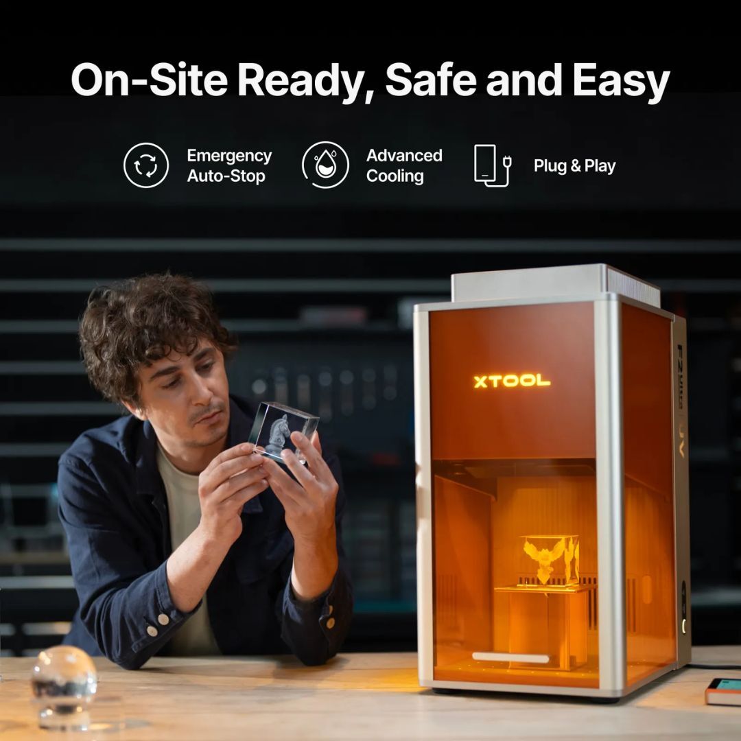 Makeblock xTool F2 Ultra 5W UV 鐳射雕刻機