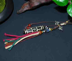 0205XZ11-西藏天珠-時輪金剛六眼掛件（A11）