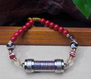 0205XZ13-西藏天珠-債必清符管手串（A13）